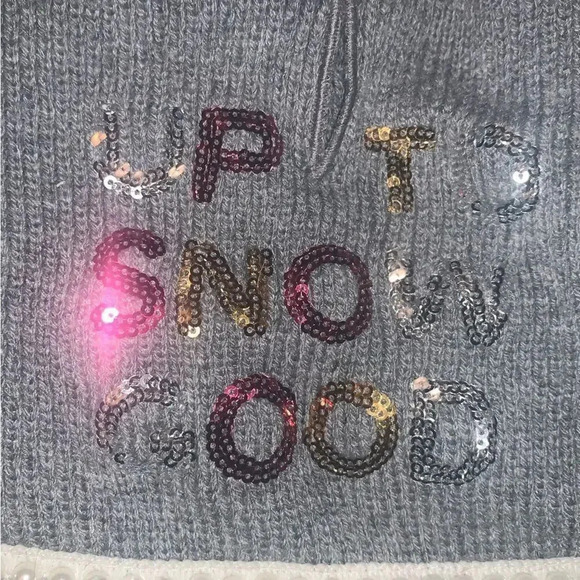 Pearl and sequin sweater knit dress - Picture 2 of 4